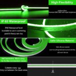 1 Meter DC 12V Green Neon Flexible Strip Light Rope Light Waterproof For Decoration In Pakistan
