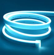 1 Meter DC 12V ICE Blue Neon Flexible Strip Light Rope Light Waterproof For Decoration In Pakistan