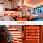 1 Meter DC 12V Orange Neon Flexible Strip Light Rope Light Waterproof For Decoration In Pakistan