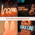 1 Meter DC 12V Orange Neon Flexible Strip Light Rope Light Waterproof For Decoration In Pakistan
