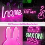 1 Meter DC 12V Pink Neon Flexible Strip Light Rope Light Waterproof For Decoration In Pakistan