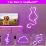 1 Meter DC 12V Purple Neon Flexible Strip Light Rope Light Waterproof For Decoration In Pakistan
