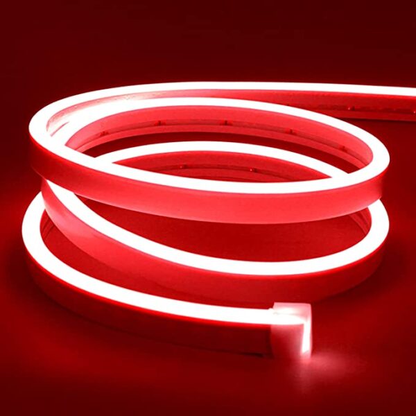 1 Meter DC 12V Red Neon Flexible Strip Light Rope Light Waterproof For Decoration In Pakistan