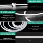 1 Meter DC 12V White Neon Flexible Strip Light Rope Light Waterproof For Decoration In Pakistan