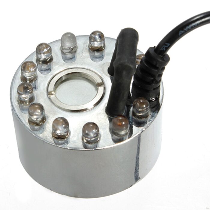 12 LED 24V 2A Colourful Light Ultrasonic Mist Maker Fogger In Pakistan