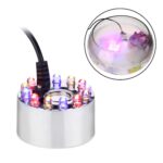 12 LED 24V 2A Colourful Light Ultrasonic Mist Maker Fogger With Adaptor