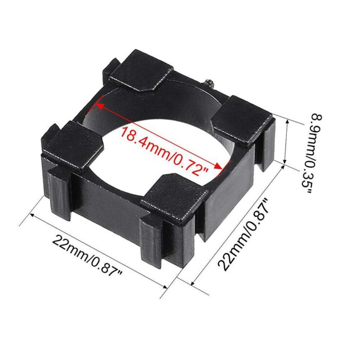 18650 Lithium Cell Battery Holder Bracket In Pakistan