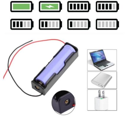 1X 18650 Battery Cell Holder Case Box In Pakistan