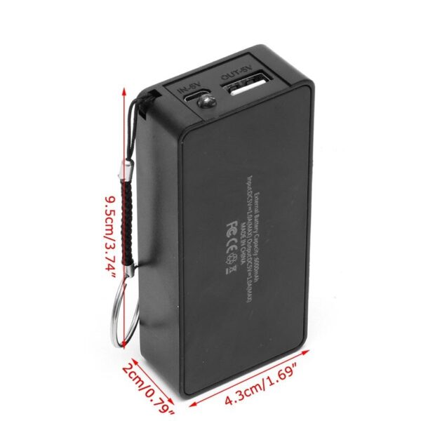 2 Cell Power Bank Case With LED DIY Box Charger For 18650 In Pakistan