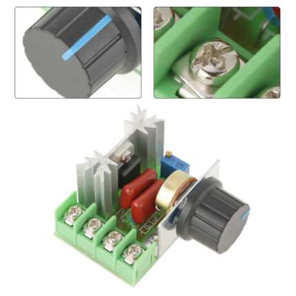 2000W 25A AC50-220V Adjustable AC Dimmer AC Heater Controller