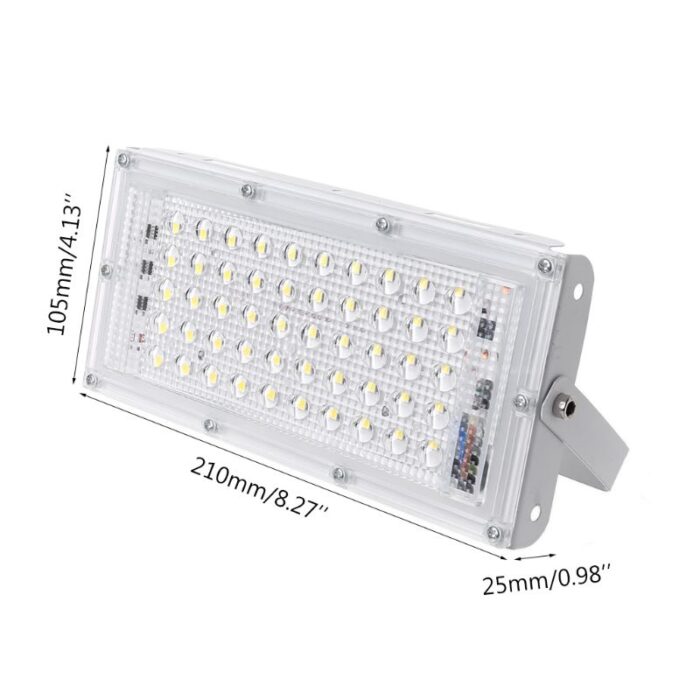 220V 50W 50 LED Water Flood Light Spotlight IP65 In Pakistan