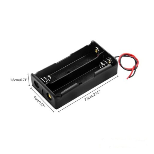 2X 18650 Battery Cell Holder Case Box In Pakistan