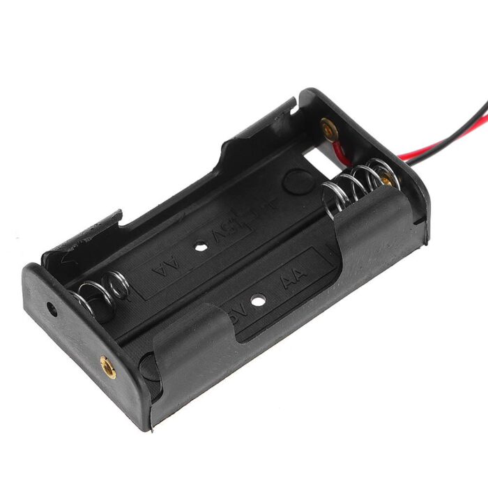 2X AA Cell Holder Square Case Housing in Pakistan