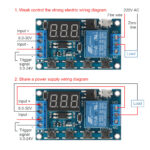 4 Button Delay Timer Relay Module 6 To 30v Dc Adjustable Timer Relay Module In Pakistan