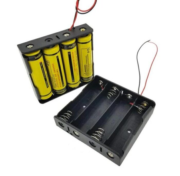 4X 18650 Battery Cell Holder Case Box In Pakistan