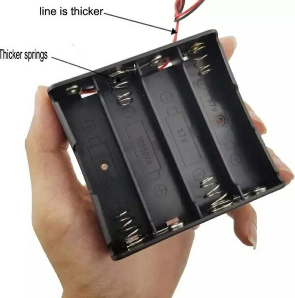 4X 18650 Battery Cell Holder Case Box In Pakistan