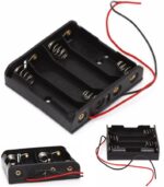 4X AA Cell Holder Square Case Housing in Pakistan