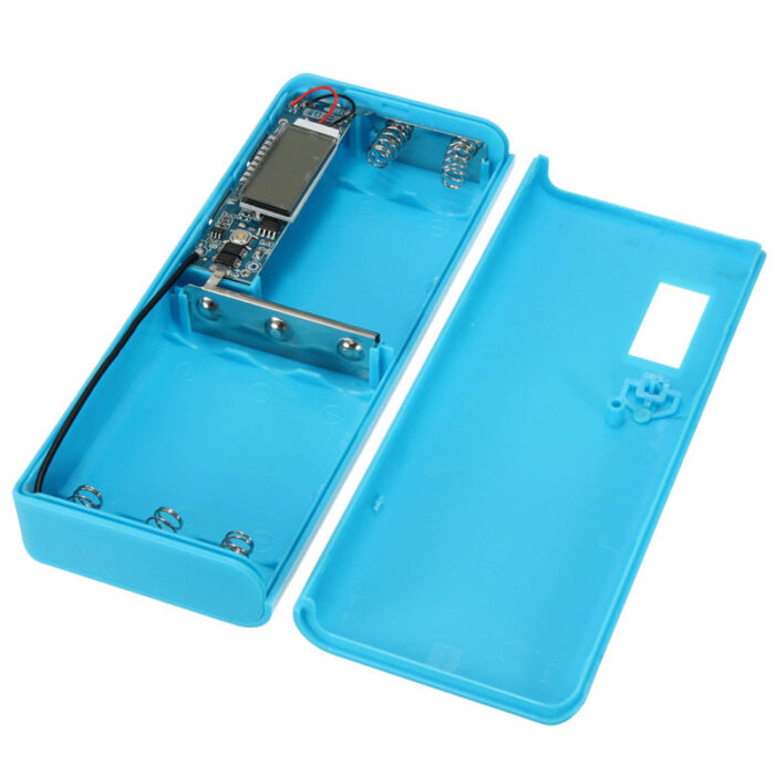 5 Cell Power Bank Case With Dual USB LCD Module DIY Box For 18650 In Pakistan
