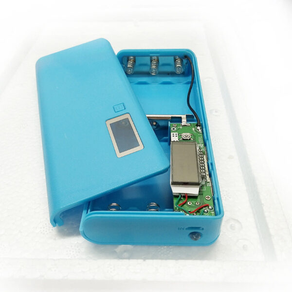 5 Cell Power Bank Case With Dual USB LCD Module DIY Box For 18650 In Pakistan
