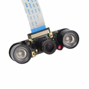 Night Vision 5MP Camera Module For Raspberry Pi With 2 IR LEDs in Pakistan