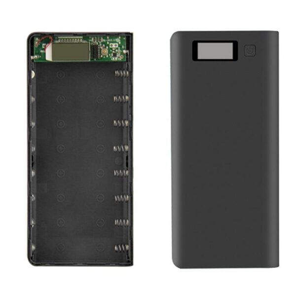 8 Cell Power Bank Case With Dual USB LCD Module DIY Box For 18650 In Pakistan