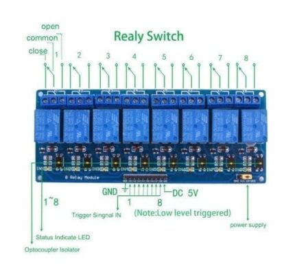 5V 8 Channel Relay Module Relay Board Relay Arduino Relay Module