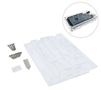 Transparent Acrylic Case Shell Enclosure Gloss Box For Arduino Mega 2560 R3 in Pakistan