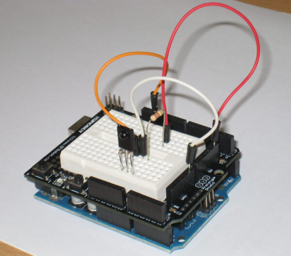 Arduino UNO Proto Shield With SYB-170 Mini