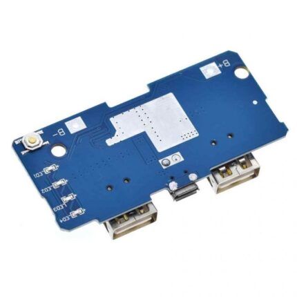 Dual USB 5V 2A Power Bank Kit Charging Module For 18650 Battery In Pakistan