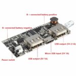 Dual USB 5V 2A Power Bank Kit With LCD Display Module In Pakistan