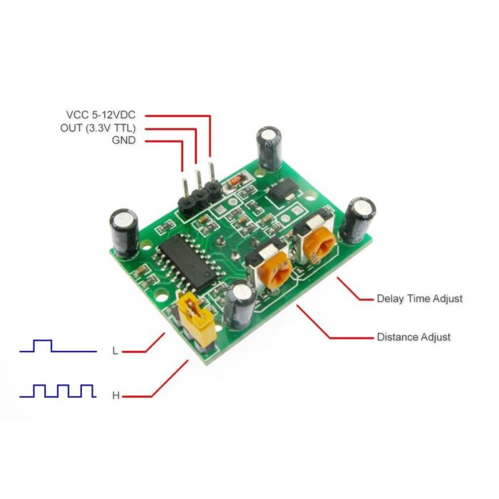 HC-SR501 PIR Motion Sensor module in Pakistan HW-416-B