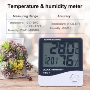 HTC-1 Digital Hygrometer Temperature Humidity Meter In Pakistan