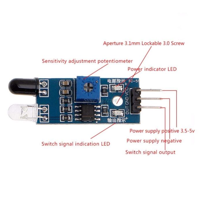 IR Infrared Obstacle Avoidance Sensor Module