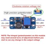 MT3608 Booster Converter Power Module DC-DC Step Up Module