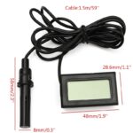 Mini LCD Digital Hygrometer Temperature Humidity Meter With Wire In Pakistan