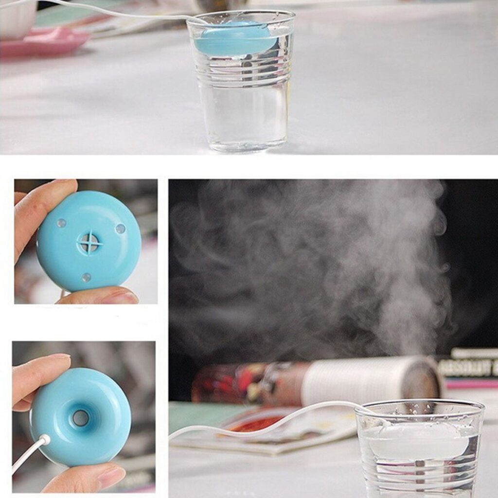Mini USB Dc 5v Humidifier Mist Maker Donuts Shape In Pakistan