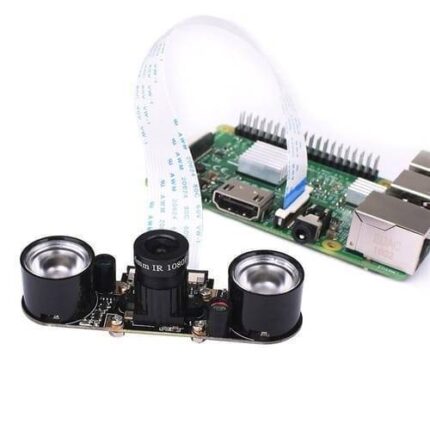 Night Vision 5MP Camera Module For Raspberry Pi With 2 IR LEDs in Pakistan