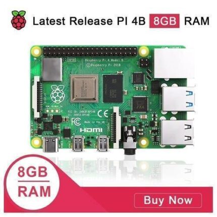 Raspberry Pi 4 8GB RAM Model B Quad Core CPU 1.5Ghz Development Board in Pakistan