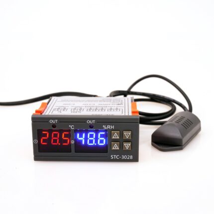 STC-3028 AC 220V Digital Temperature & Humidity Control Thermostat In Pakistan