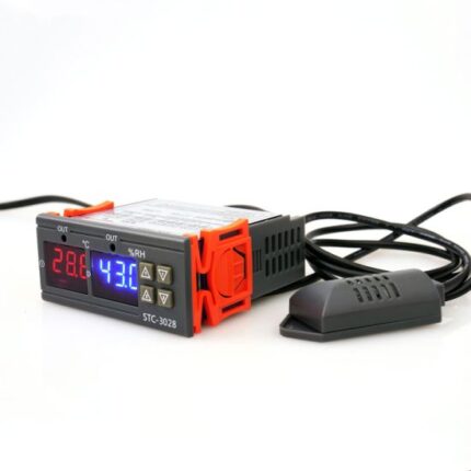 STC-3028 AC 220V Digital Temperature & Humidity Control Thermostat In Pakistan