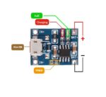 Micro USB TP4056 Lithium Battery 18650 Charger Module 1A 3.7V
