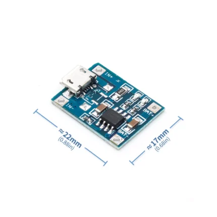 Micro USB TP4056 Lithium Battery 18650 Charger Module 1A 3.7V