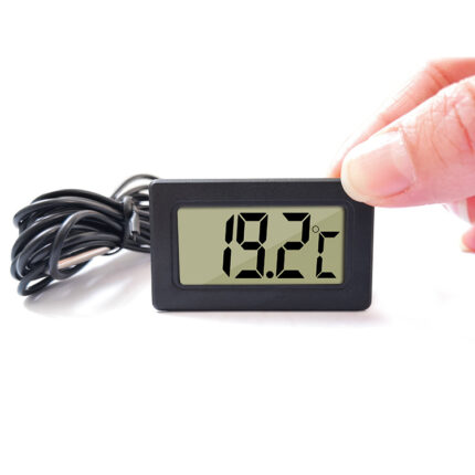 TPM10 Mini LCD Digital Temperature Meter With External Sensor In Pakistan