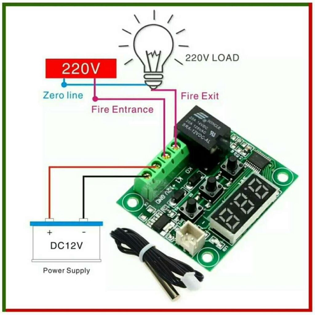 W1209 Temperature Controller In Pakistan