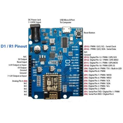 WeMos D1 R1 WiFi ESP8266 Development Board In Pakistan