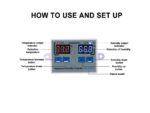 XK-W1099 AC 220V 10A Digital Temperature Humidity Controller
