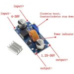 Adjustable DC To DC Step Down 5A Buck Converter With Heatsink XL4015