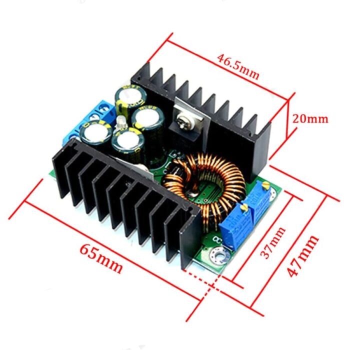 CC-CV XL4016 9A DC To DC Adjustable Buck Converter