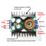 CC-CV XL4016 9A DC To DC Adjustable Buck Converter
