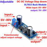 XL7015 DC-DC Buck Converter Step Down Module 5V-80V Wide Voltage Input 7005A Super Than LM2596 In Pakistan